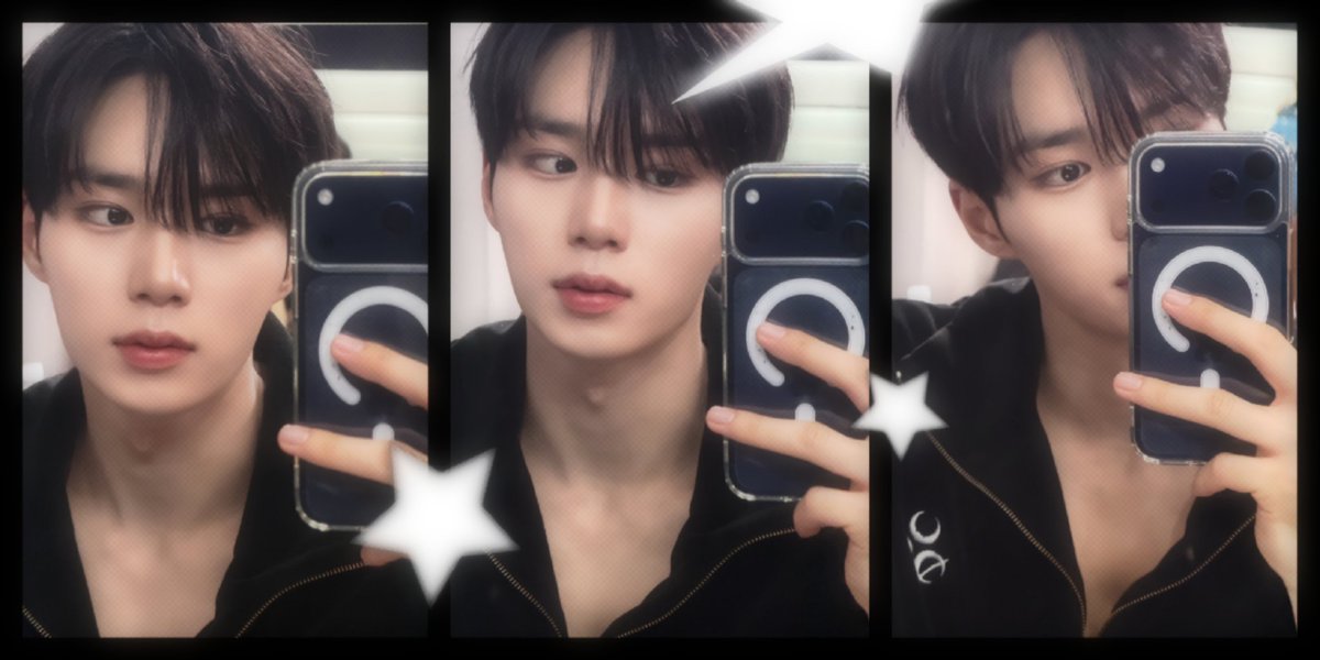 ⓘ Crowned by moonlit elegance, Junseo.⭑ tweet media