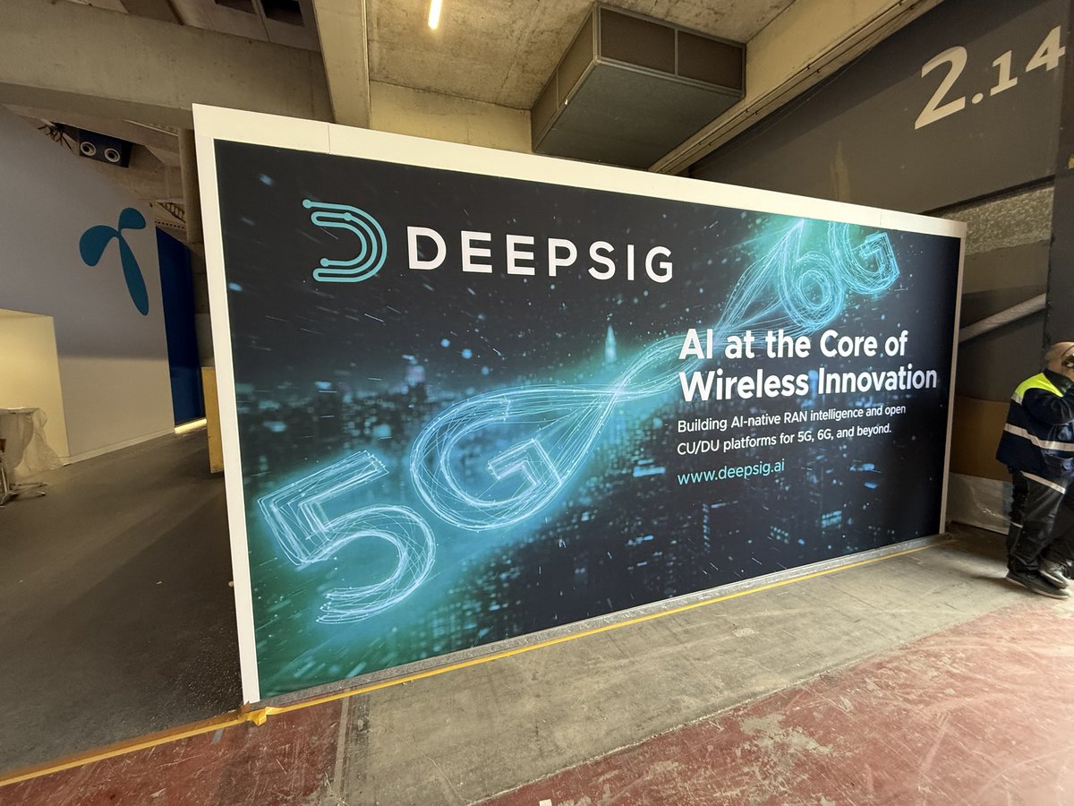deepsignl's tweet image. Final day at #MWCBarcelona 🚀 

The conversations this week made one thing clear: #AI-native #wireless is no longer theoretical. Across the show floor, we are seeing real systems taking shape, from AI-enabled #OpenRAN infrastructure to portable platforms that deliver real-time