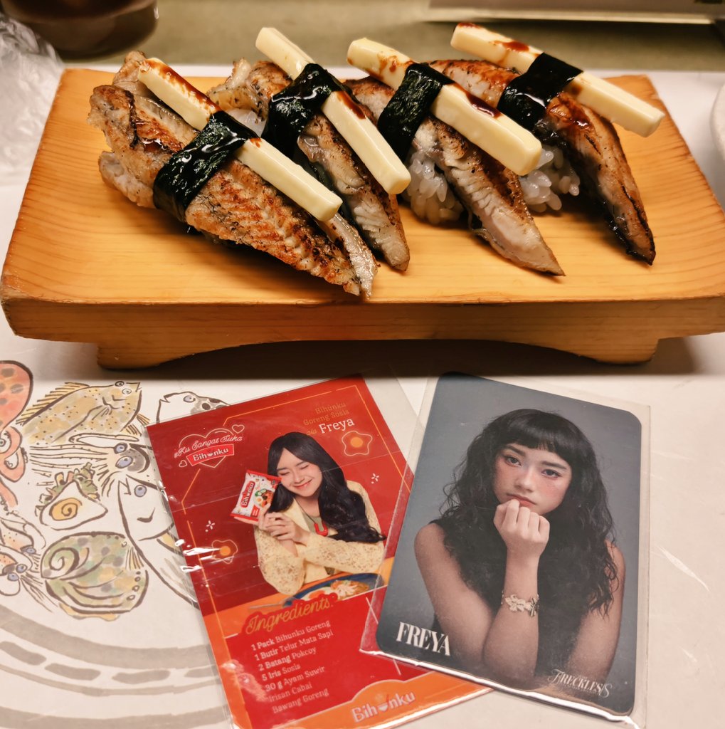 Unagi butter🍣🧈
<a href="/Freya_JKT48/">Freya Jayawardana</a>