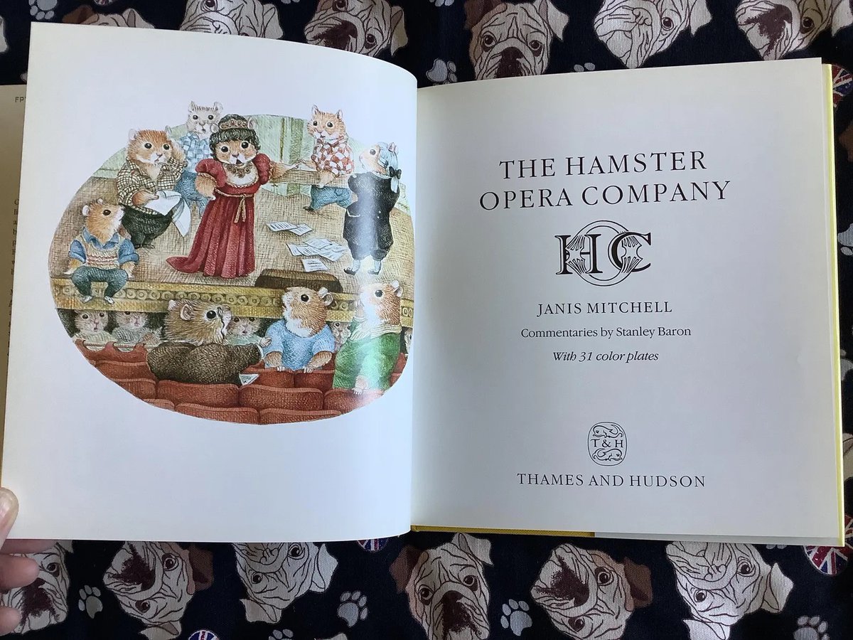 WatsonsVintage's tweet image. This is a FABULOUS and hard to find book. RARE Vintage 1988 First Edition The Hamster Opera Company Book in Hardback by Janis Mitchell -31 ADORABLE Colour Plates - Nostalgic Book Gift etsy.me/4aQe8ql via @Etsy #VintageBooks #FirstEdition #Hamsters #Opera #1988Gift