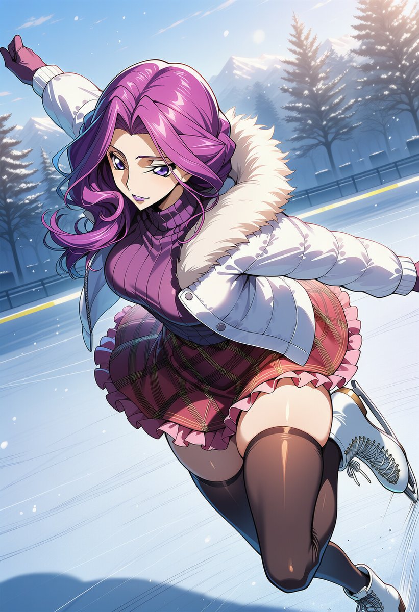 スケートを嗜む姫様⛸️⛸️

SFW Illustration