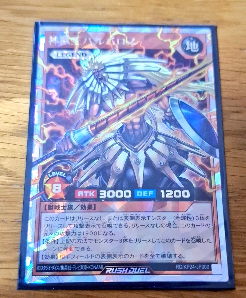 今日の一枚 第1419回はラッシュより神獣王バルバロスのオーバー