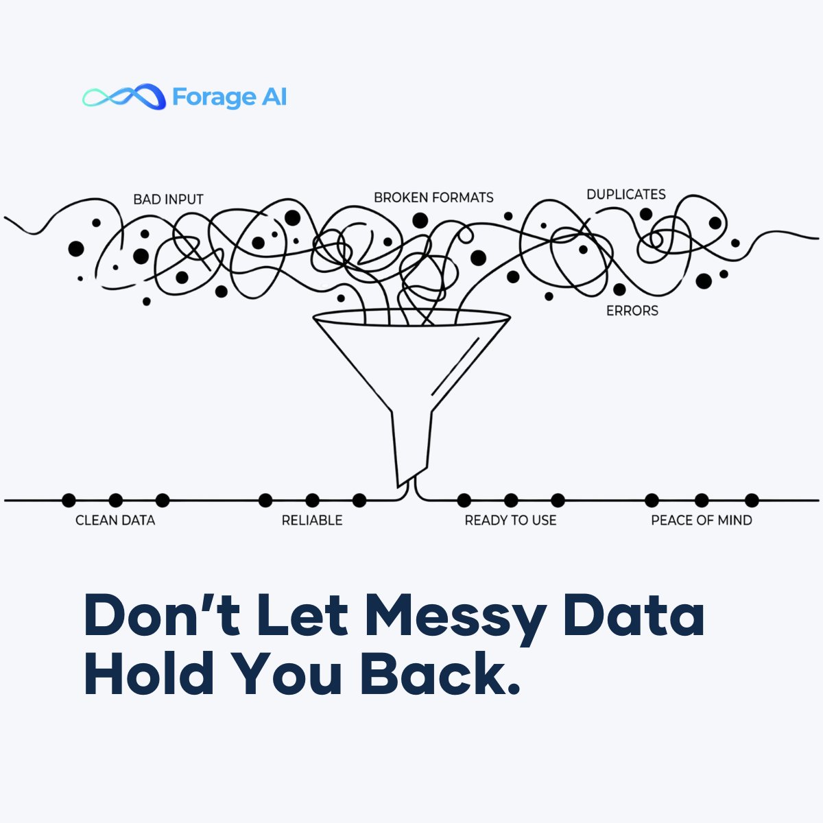Forage_AI's tweet photo. Getting a massive spreadsheet of raw data is not helpful if your team has to spend days cleaning it up.

Don’t let messy data hold you back. Pick a solution that gives you information you can trust.

Here’s a guide to help you find the right solution: https://t.co/1BP6b0krEG https://t.co/U2SicHR4ci