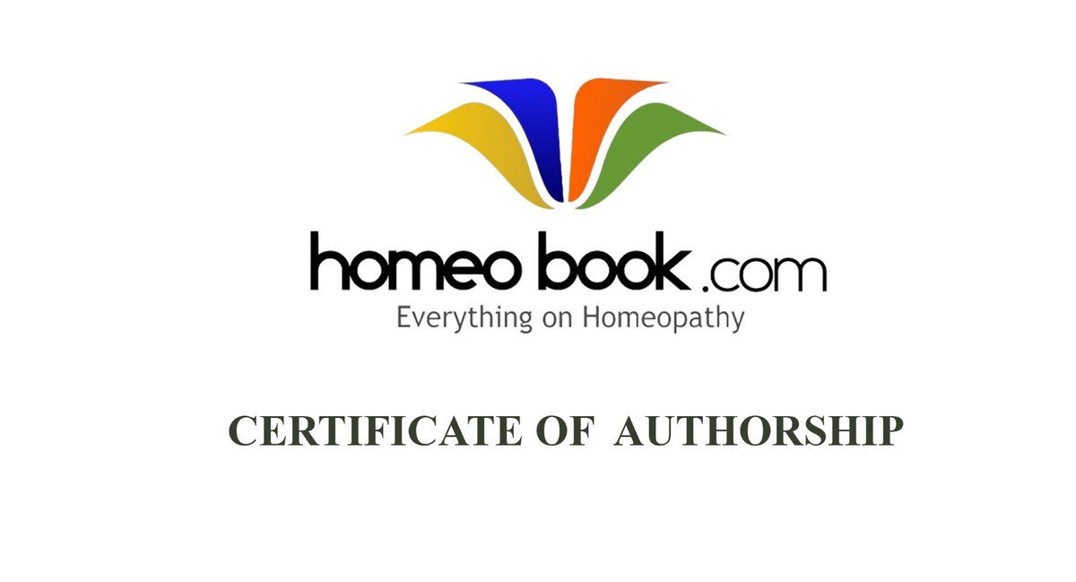 homeobook's tweet photo. Authorship Certificate
An Authorship Certificate will be provided for all articles published on our platform, issued on the same day of publication.

Please read the submission guidelines before sending your article: https://t.co/99wBT54Dlj https://t.co/jHT3JSX2G7