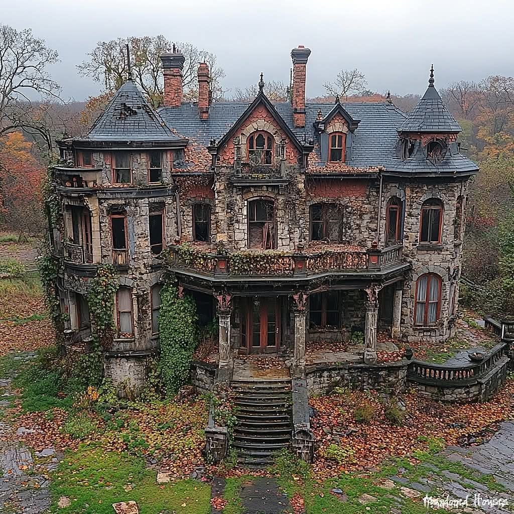 the urge to restore an abandoned mansion