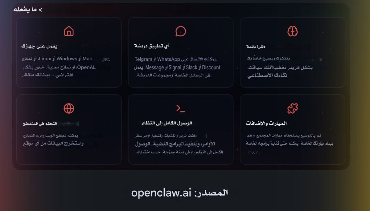 شرح تثبيت واستخدام وكيل الذكاء الاصطناعي Openclaw Agent -ما هو OpenClaw ...