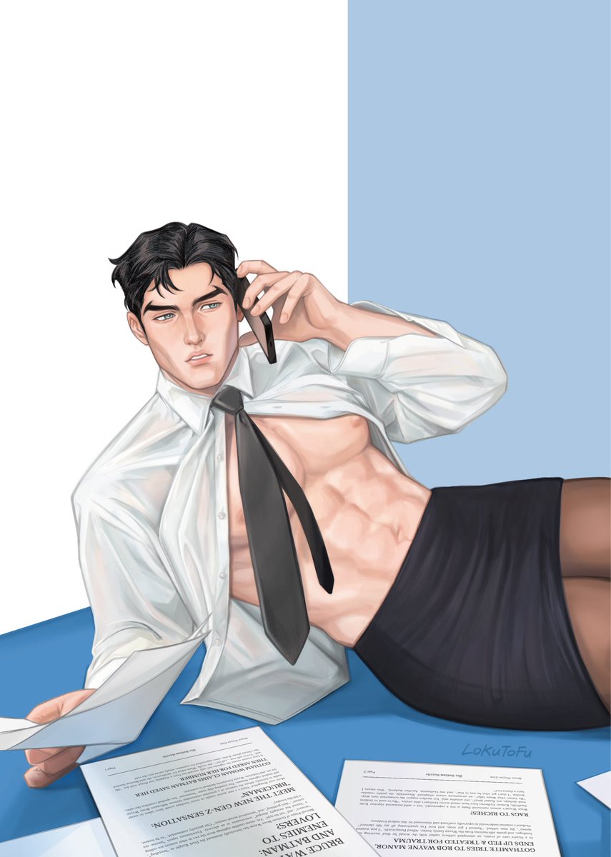 He’s in the middle of something…