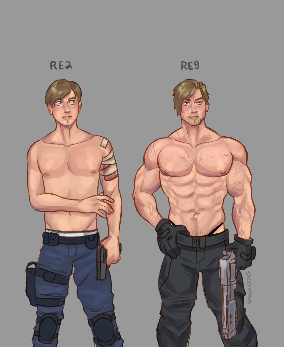 spideysirens's tweet photo. The twink death of Leon Kennedy #re9 https://t.co/e9V6Ppohmn