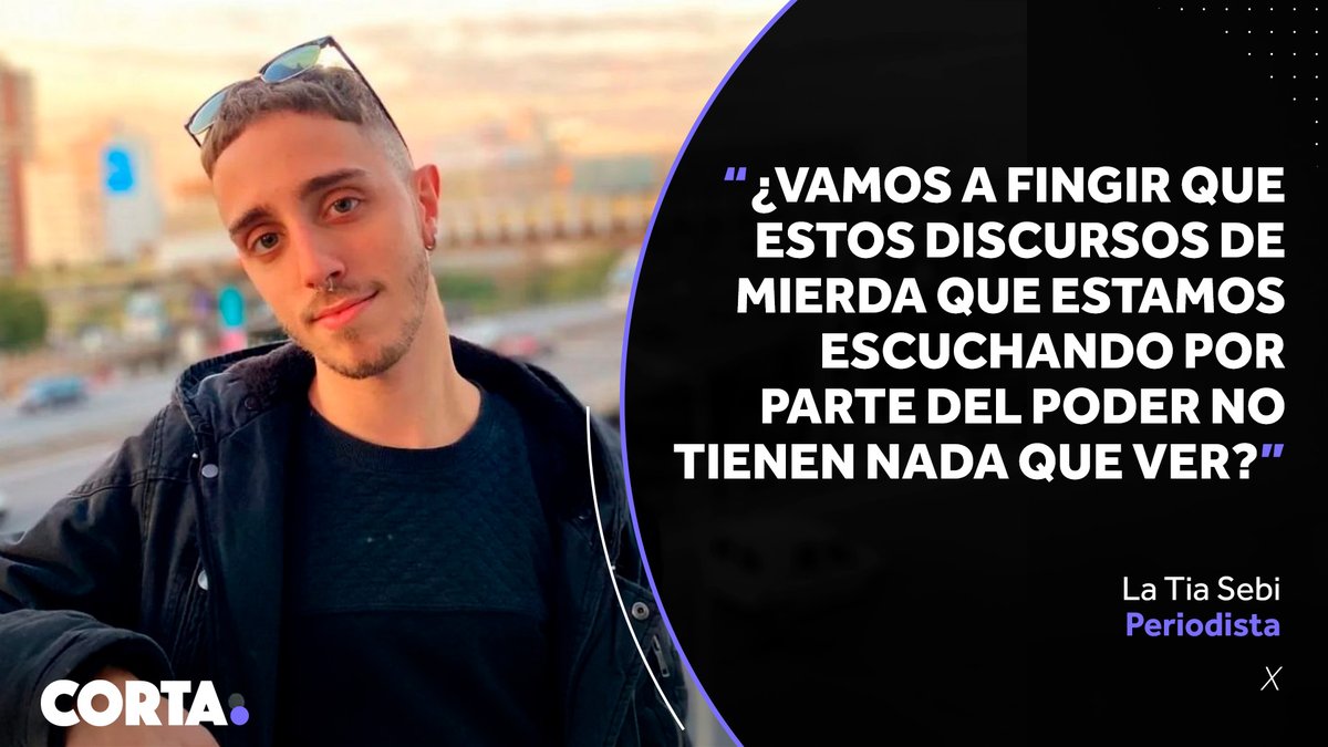 La Tia Sebi señaló que "en lo que va del año agredieron físicamente en la vía pública a tres personas gays de los medios de comunicación: La Queen, La Barby y ahora a Lucas Román" y se preguntó: "¿Nos vamos a seguir haciendo los recontra pelotudos con el tema?".