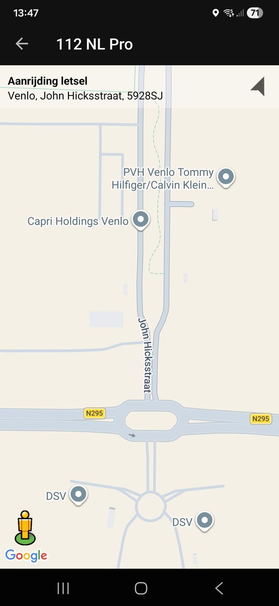 Aanrijding vermoedelijk met letsel in Venlo