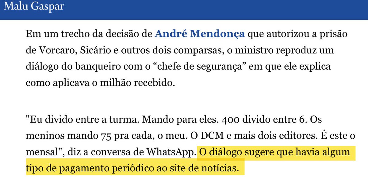 ggreenwald's tweet photo. Agora sabemos por que Dias Toffoli tentou esconder todo o material do Banco Master em absoluto sigilo, e também sabemos mais sobre por que a @dcm_noticias  -- um dos blogs petistas mais sujos e desprezíveis do Brasil -- estava atacando @MaluGaspar. https://t.co/ztFJfvcWXQ