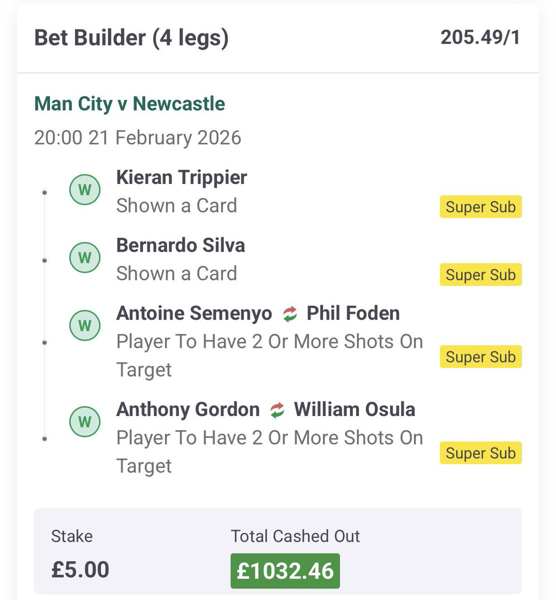 KentysTIPs's tweet photo. 2 bet builders won with decent odds! Will be posting one tonight for the spurs vs palace game! https://t.co/4KAhpOSLCD