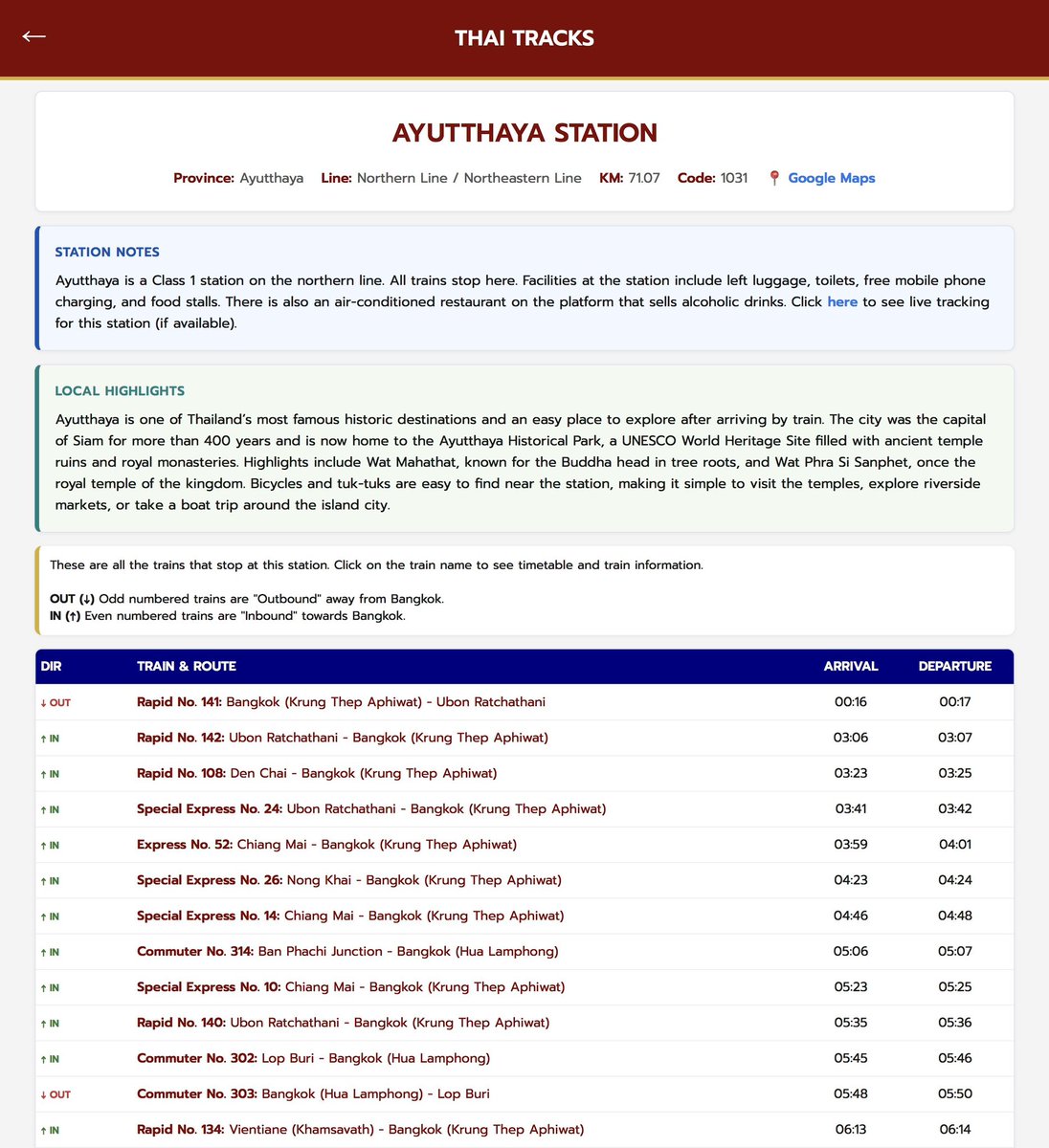 Thai Train Guide tweet media