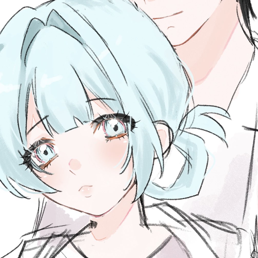 kg57sm's tweet photo. 描き合いでした( .ˬ.)" https://t.co/2E7OtUhNTe