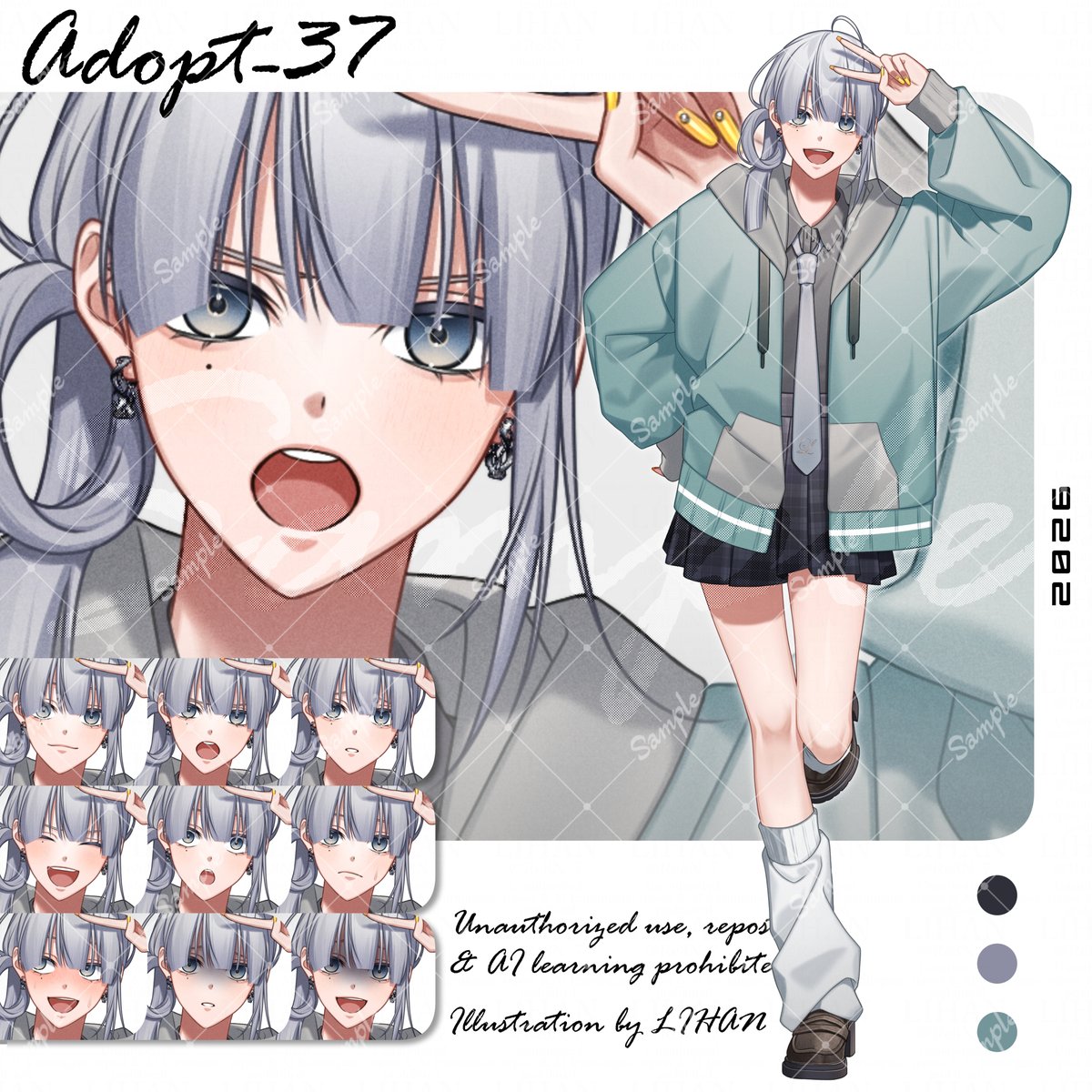 Re8N_7's tweet photo. ❐Adopt-37
https://t.co/sxTMO1a0yr
#BOOTH #TRPG立ち絵 https://t.co/8ExnO3WBN1