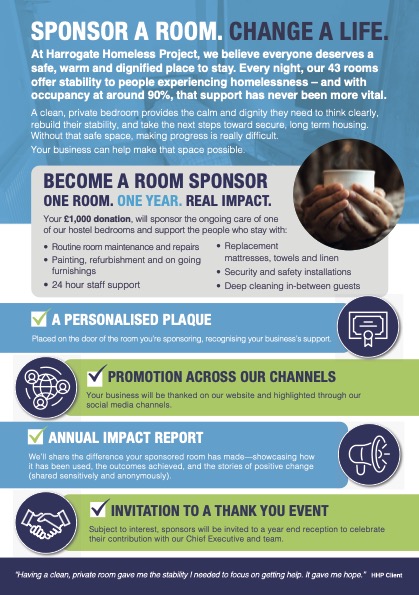 Harrogate Homeless Project - HHP tweet media