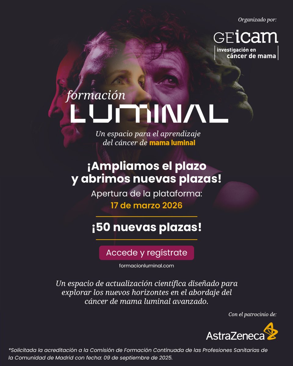 GEICAM - Cáncer de mama tweet media