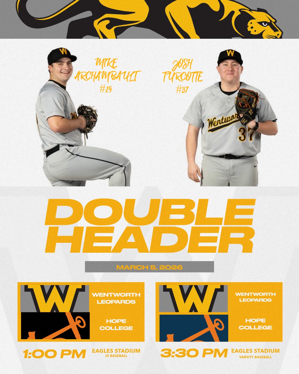 Wentworth Baseball ⚾ tweet media