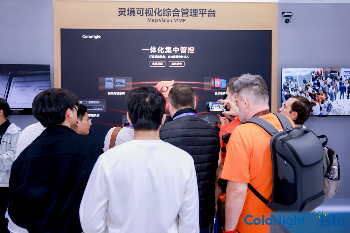 colorlightcloud's tweet photo. Day one of ISLE 2026! 

#ISLE 2026 has officially begun! Colorlight is making a bold statement with our comprehensive lineup of AI display control solutions. 

The show is just getting started! We invite you to visit the Colorlight #Booth D01, Hall 8!

#Colorlight #ISLE2026 https://t.co/9D22om1fKh
