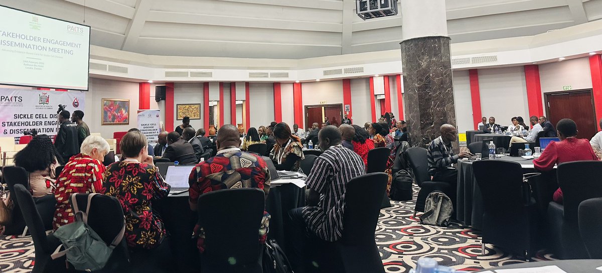 Last week I was Honoured to participate and speak with other speakers at the SCD stakeholders engagement and dissemination meeting organised by PACTS. 

The guest of Honour and key note speaker was the Hon. PS for Ministry of Health, Dr. Kennedy Lishimpi