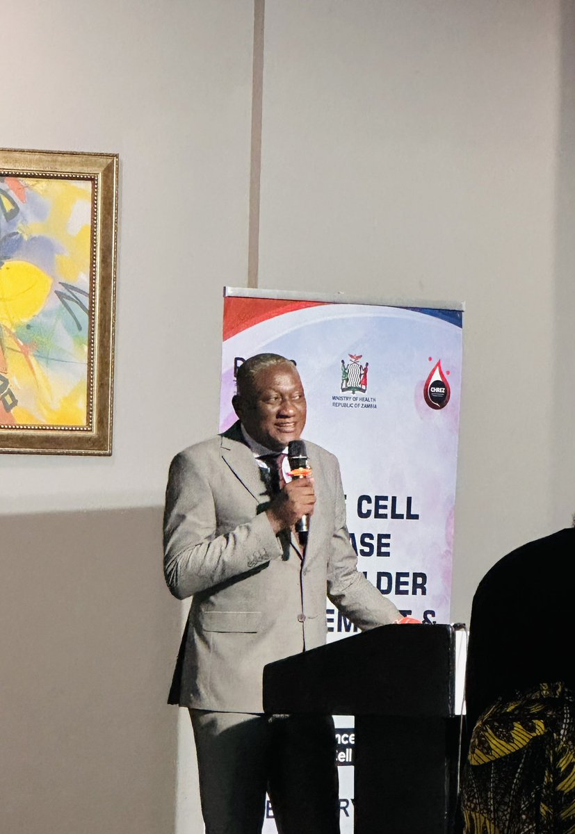 lwimbaa's tweet photo. Last week I was Honoured to participate and speak with other speakers at the SCD stakeholders engagement and dissemination meeting organised by PACTS. 

The guest of Honour and key note speaker was the Hon. PS for Ministry of Health, Dr. Kennedy Lishimpi https://t.co/MLsqrrlPqF