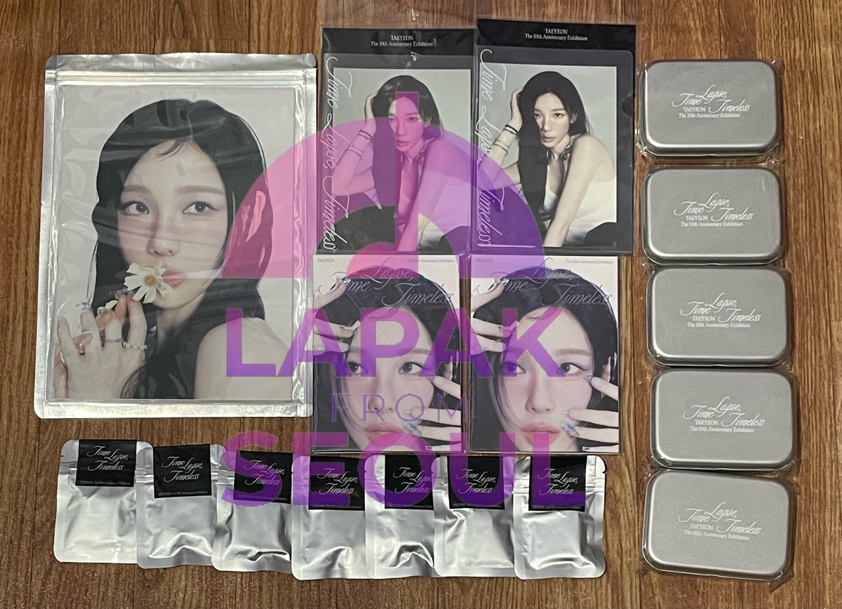 lapakfromseoul's tweet photo. #LFSarrived Jakarta

TAEYEON 
🦋Panorama : The Best of TAEYEON’ 
- My Voice Ver
- LP Ver
🦋The 10th Anniv Exhibition
[Time Lapse, Timeless] MD

Note : 
- Info pelunasan akan di info by DM
- Ada kenaikan harga untuk versi my voice krn est 500 gr tp ternyata beratnya 1 kg lebih 🙏🏻 https://t.co/9oig5f39m8