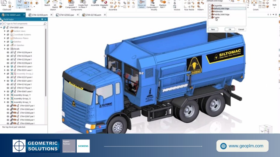 GeomSolutions's tweet image. #AI-powered snapping designed to build #Assemblies in a fraction of the time.
Plus: new view configs, smarter part reuse + better explode visuals. Learn More: zurl.co/76zGA. 

#SolidEdge #CAD #Engineering #SmartDesign