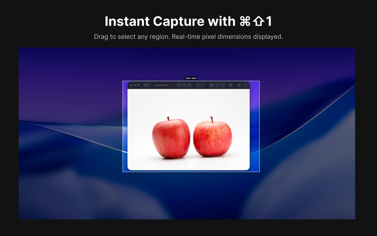 Hiroxbon's tweet image. Need a simple screenshot tool for macOS?

Screen Magnum does it all — capture, OCR, copy. Locally. No cloud, no bloat.

Free on the Mac App Store 👇
apps.apple.com/jp/app/screen-…

#macOS #productivity #screenshotapp #ScreenMagnum
