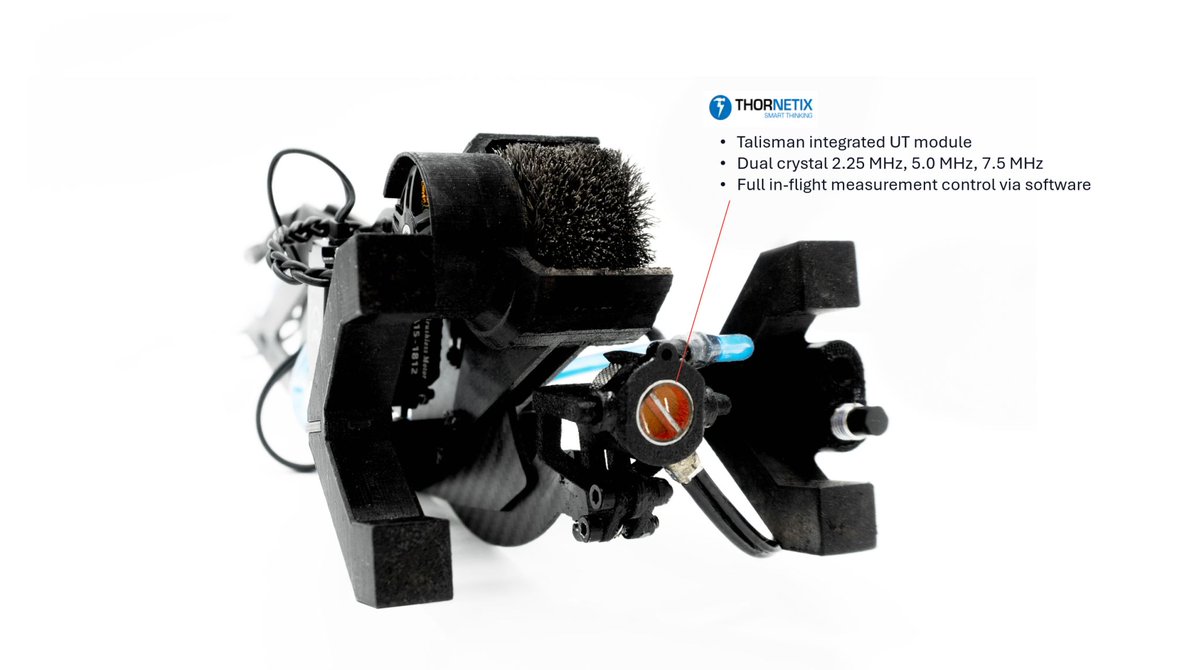 Did u know the UTM Payload includes 3 dual crystal probes?
✅ 7.5 MHz for thin materials
✅ 5.0 MHz for heavily corroded and pitted surfaces
✅ 2.25 MHz for thick walls and attenuating materials

Learn more:
lnkd.in/exhU9rhF

#UltrasonicTesting #NDT #UTM