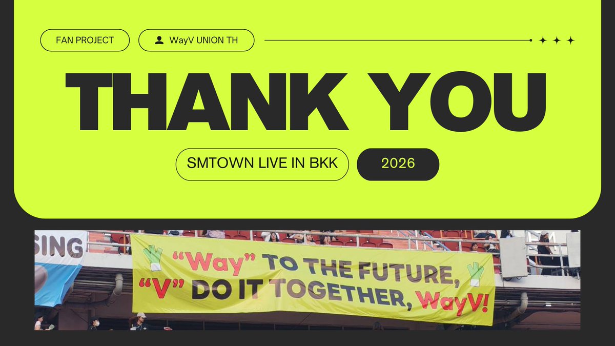 WayV UNION TH tweet media