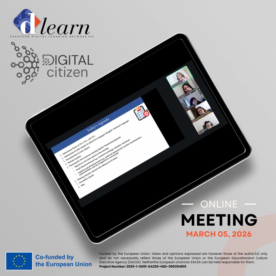European Digital Learning Network ETS - DLEARN tweet media