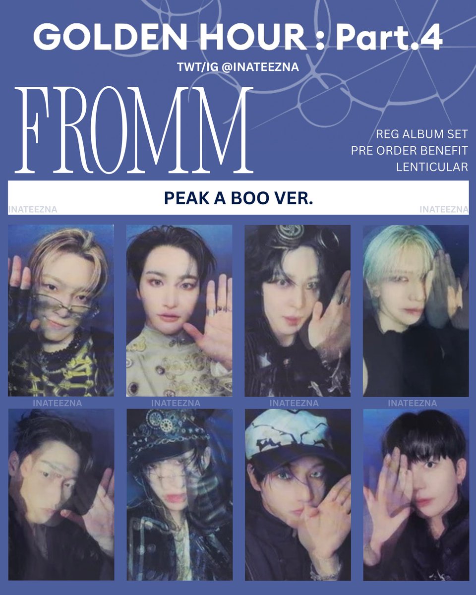 up10tion  invitation コギョル　トレカ　업텐션 고결 포카 ATEEZ [GOLDEN HOUR : Part.4] GH4 PHOTOCARD PC Template Fromm Reg