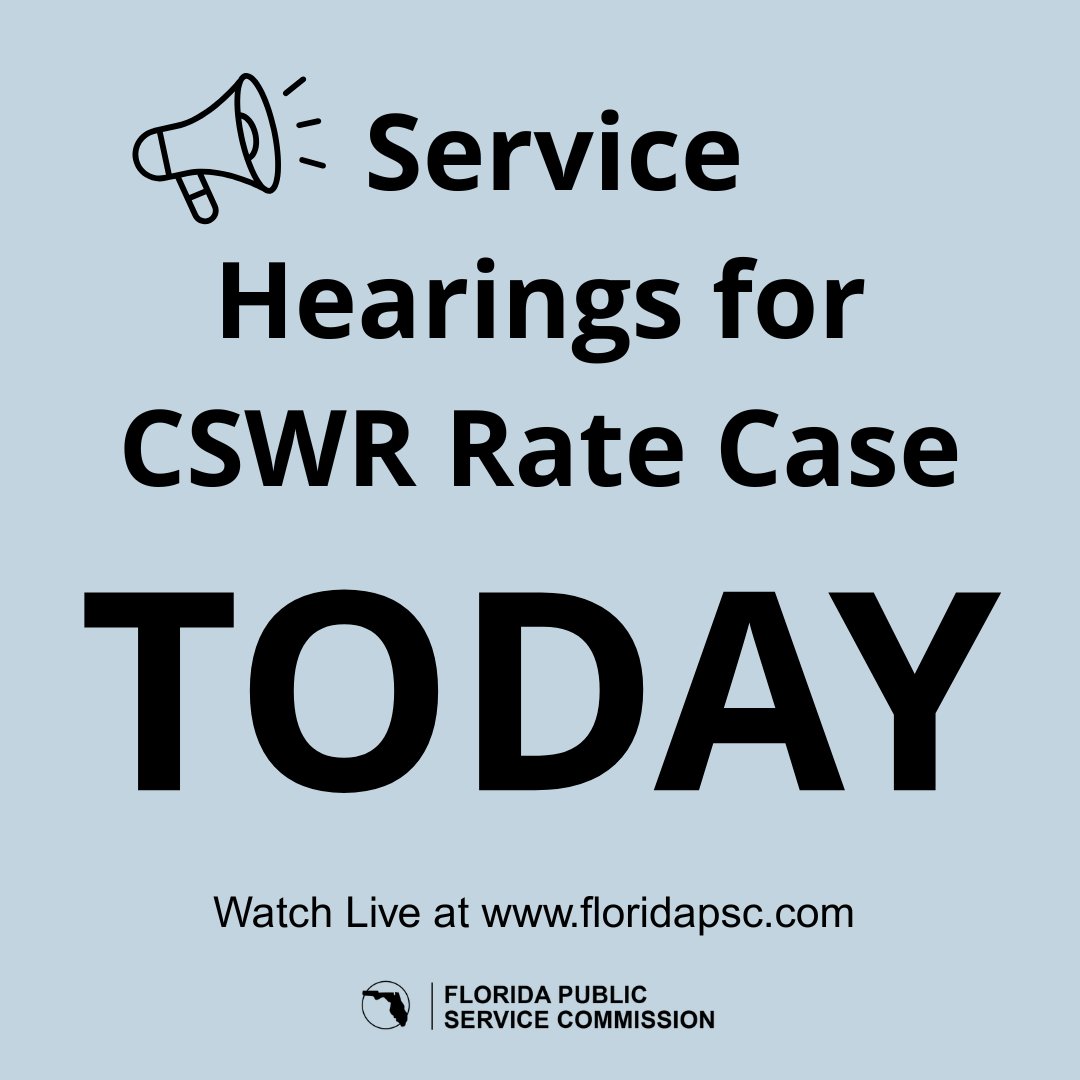 Florida Public Service Commission tweet media