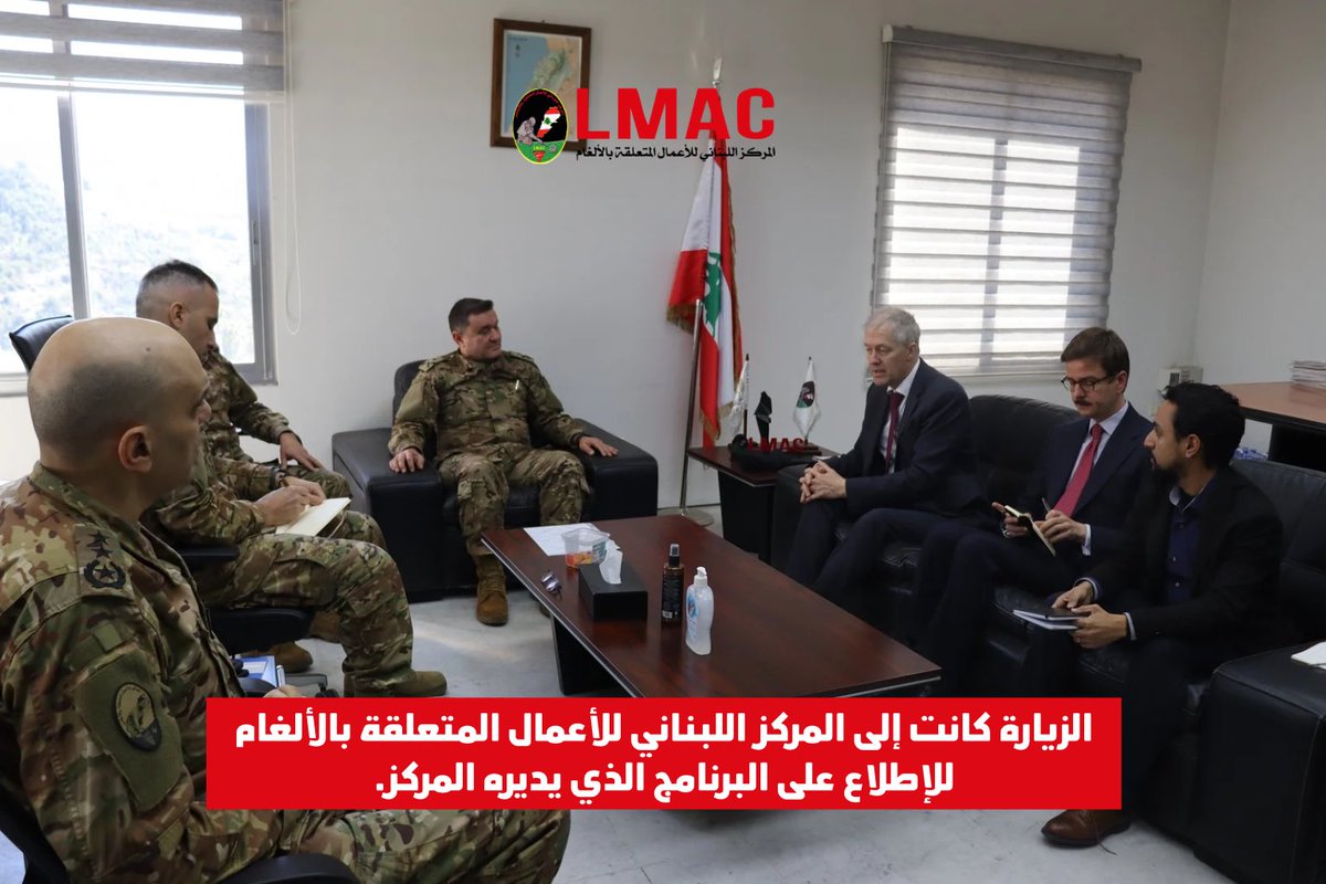 Lebanon Mine Action Center tweet media