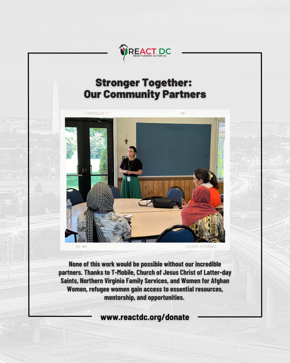 REACT DC tweet media