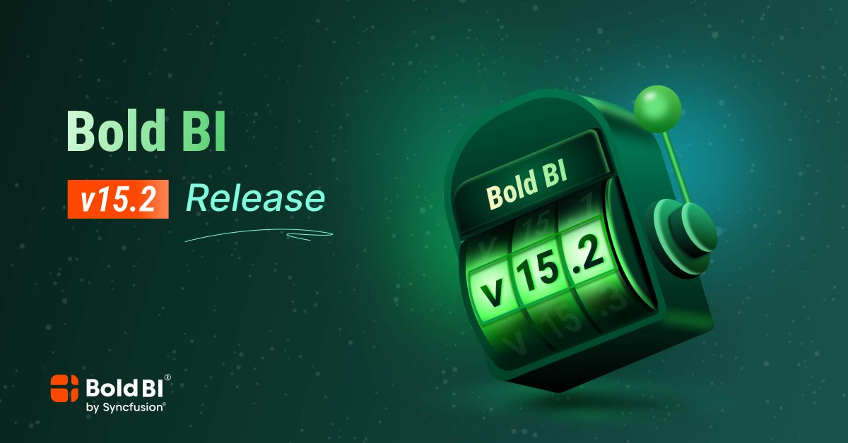 BoldBIOfficial's tweet photo. Bold BI v15.2 is now available.
Improvements include:
• Better chart interactions
• Improved Grid performance
• Connector fixes for BigQuery, Snowflake, YAML
• Python 3.13 platform upgrade
👉 Full details: https://t.co/3FvoQsZ4AW
#BoldBI #EmbeddedAnalytics #BI https://t.co/qBN66IvRJf