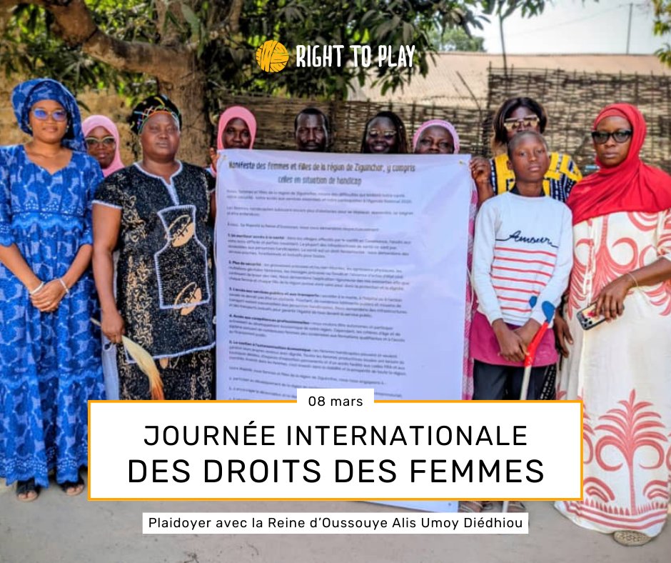 Right To Play Sénégal tweet media