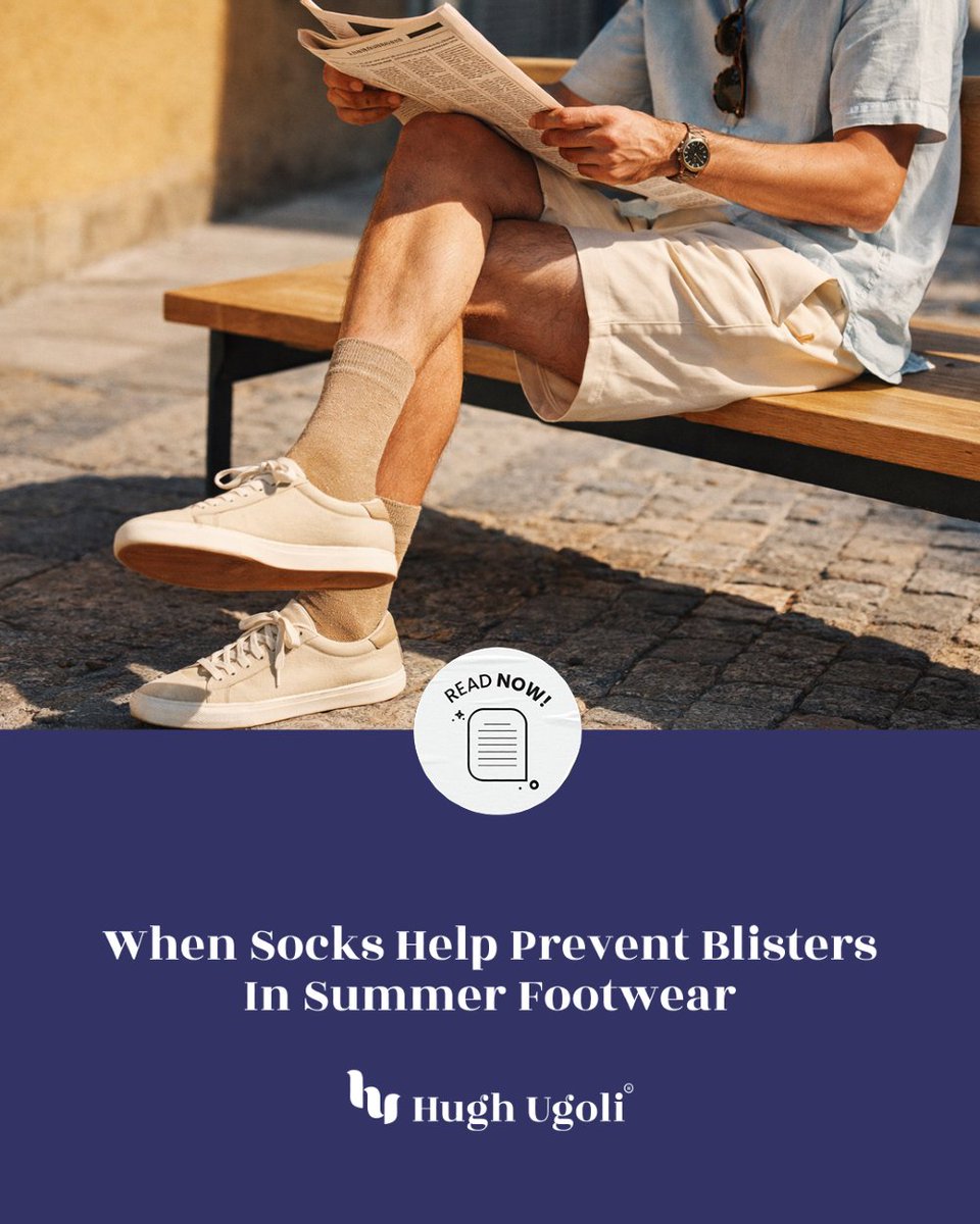 HughUgoliSocks's tweet image. Summer shoes shouldn’t mean sore feet.🧦
Lightweight. Breathable. Protective.
Because comfort matters in every season.✨

Read More 👉 tinyurl.com/3wtvr52s

#HughUgoli #DressSocks #NonBinding #OfficeToEvening #ComfortInStyle
