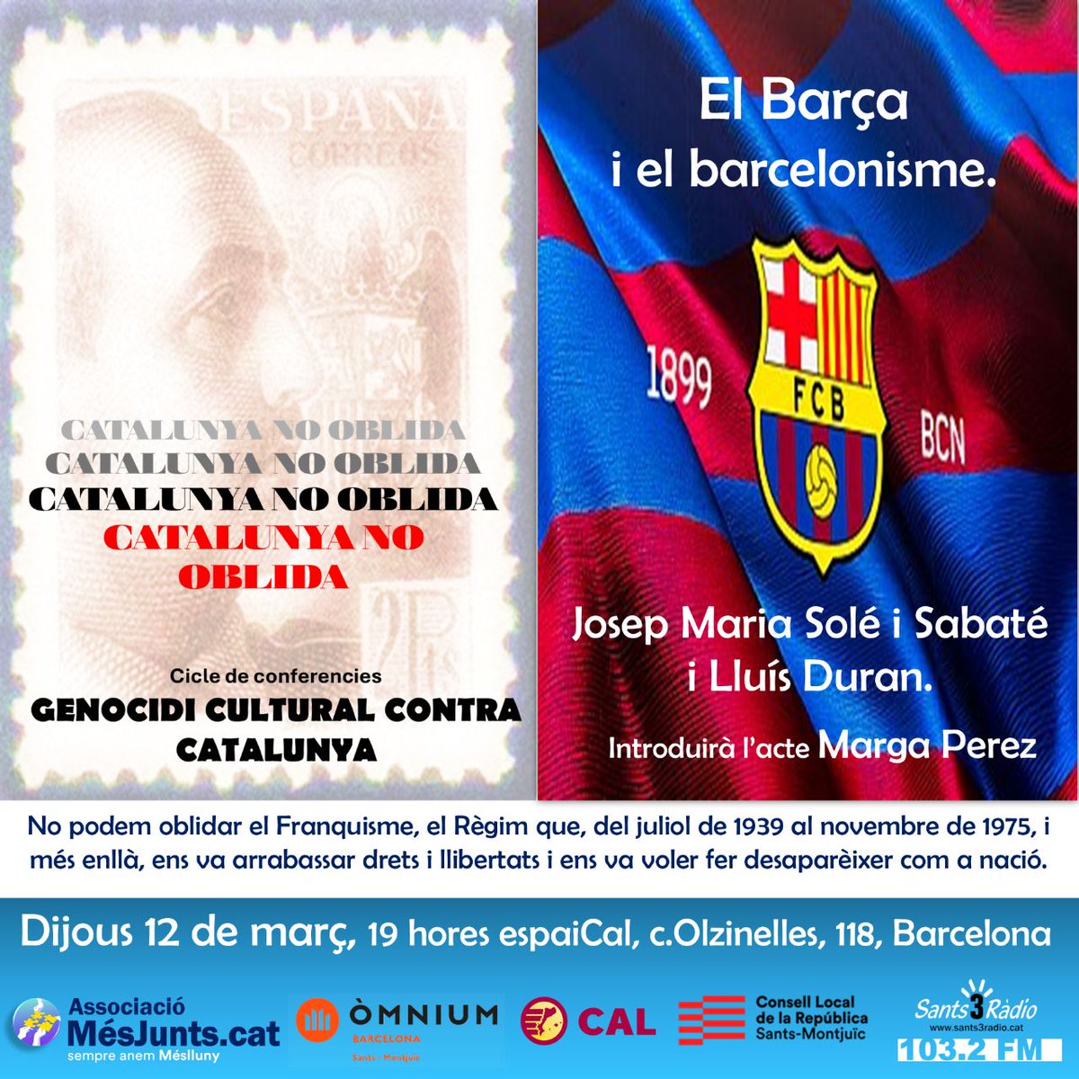 mesjunts's tweet photo. @lluis_llach @LluisDuran3 @LluisPuigGordi @lluisbrunet @vpartal @eulalia_ara @LauraBorras @sants3radio @peppuigiboix @AssociacioBoix @aleixsarri @mantincelcatala @francescd @elpuntavui @ElFoment_org https://t.co/whAC1WQrq5