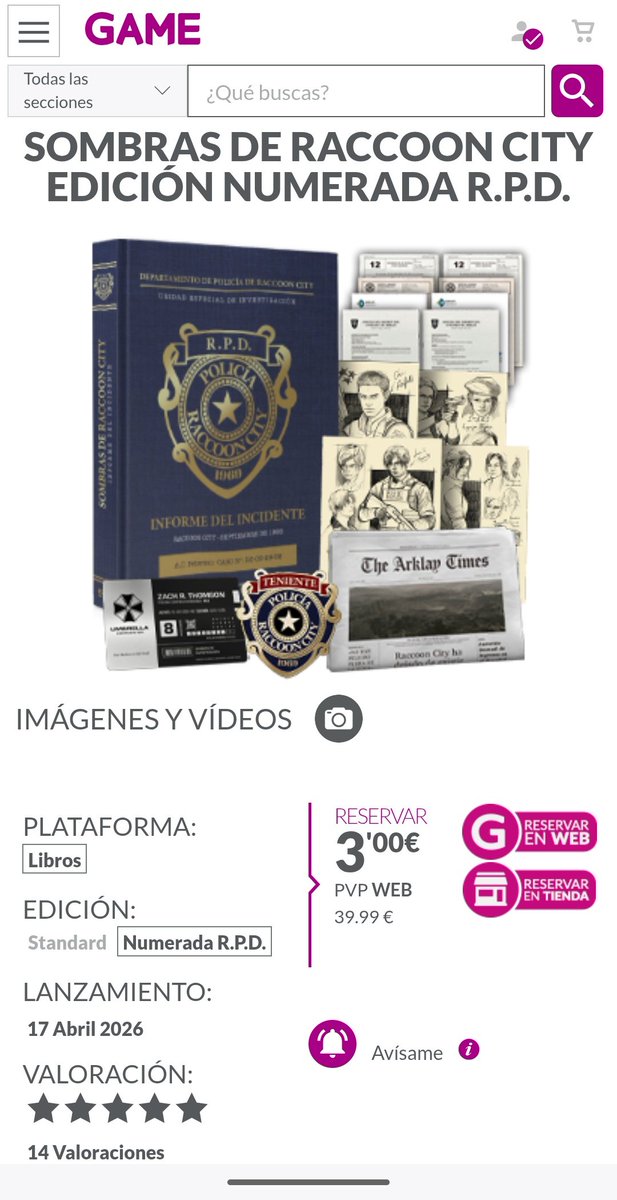 No he podido resistir 🥵 se viene la edición numerada 🎮🏆💙