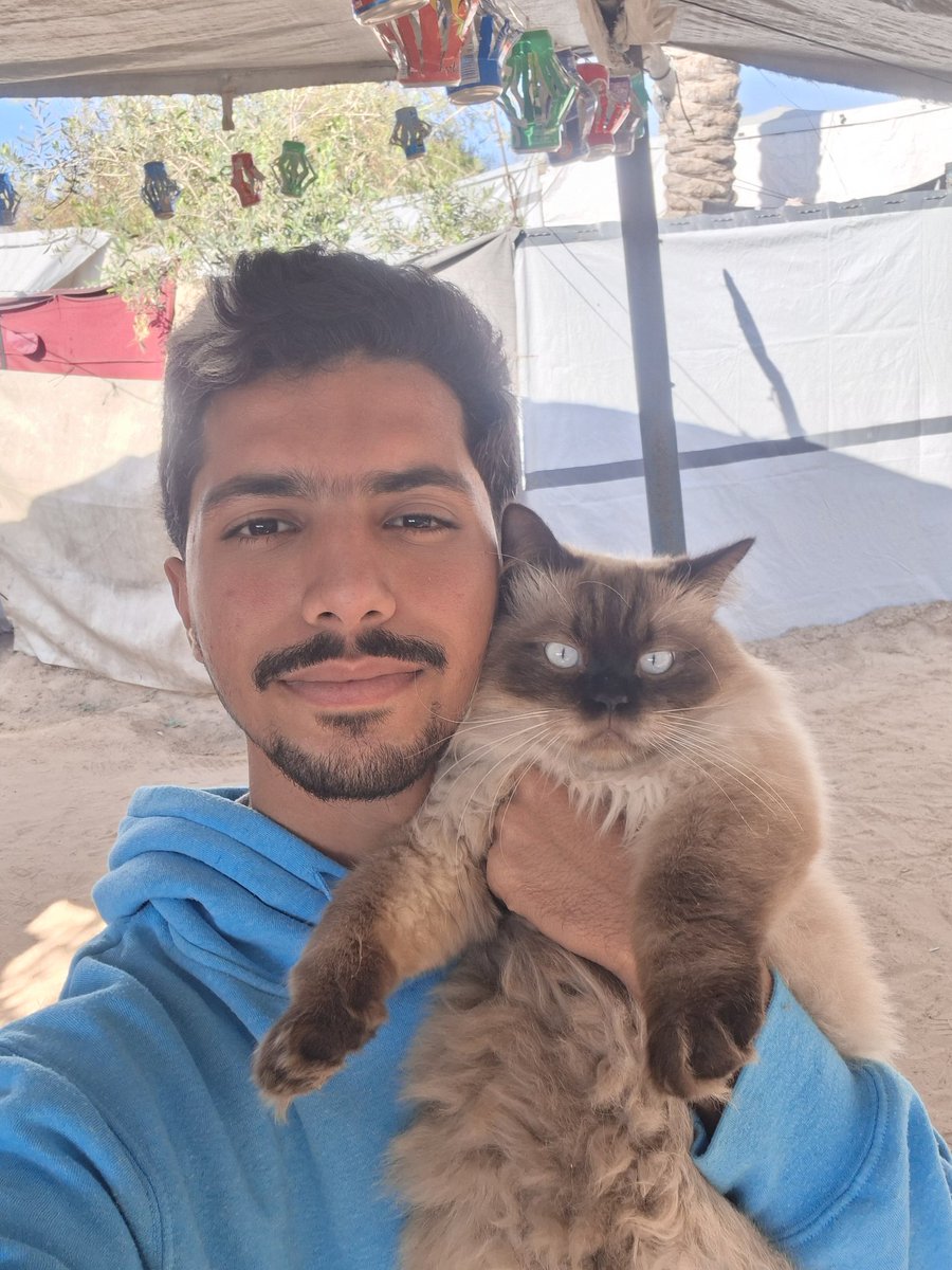 My beloved Misho and I are still alive – steadfast in Gaza🇵🇸