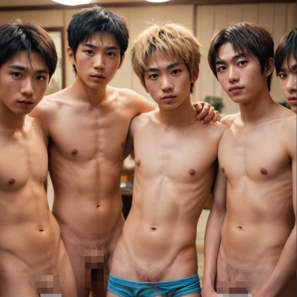 SoraHunkAI's tweet photo. 男の子同士、大きさを比べたりするのかな？ https://t.co/KkoYkx3YJi