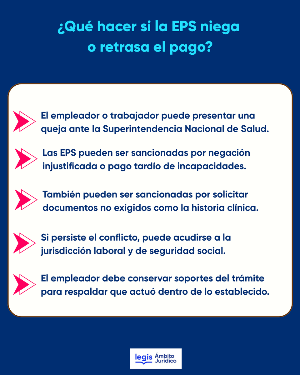 Comprender quién puede emitir una incapacidad, qué documentos deben acompañarla, cuáles son los plazos que deben cumplir las EPS y cuál es el rol del empleador resulta esencial para evitar retrasos, negaciones injustificadas y afectaciones administrativas o económicas.