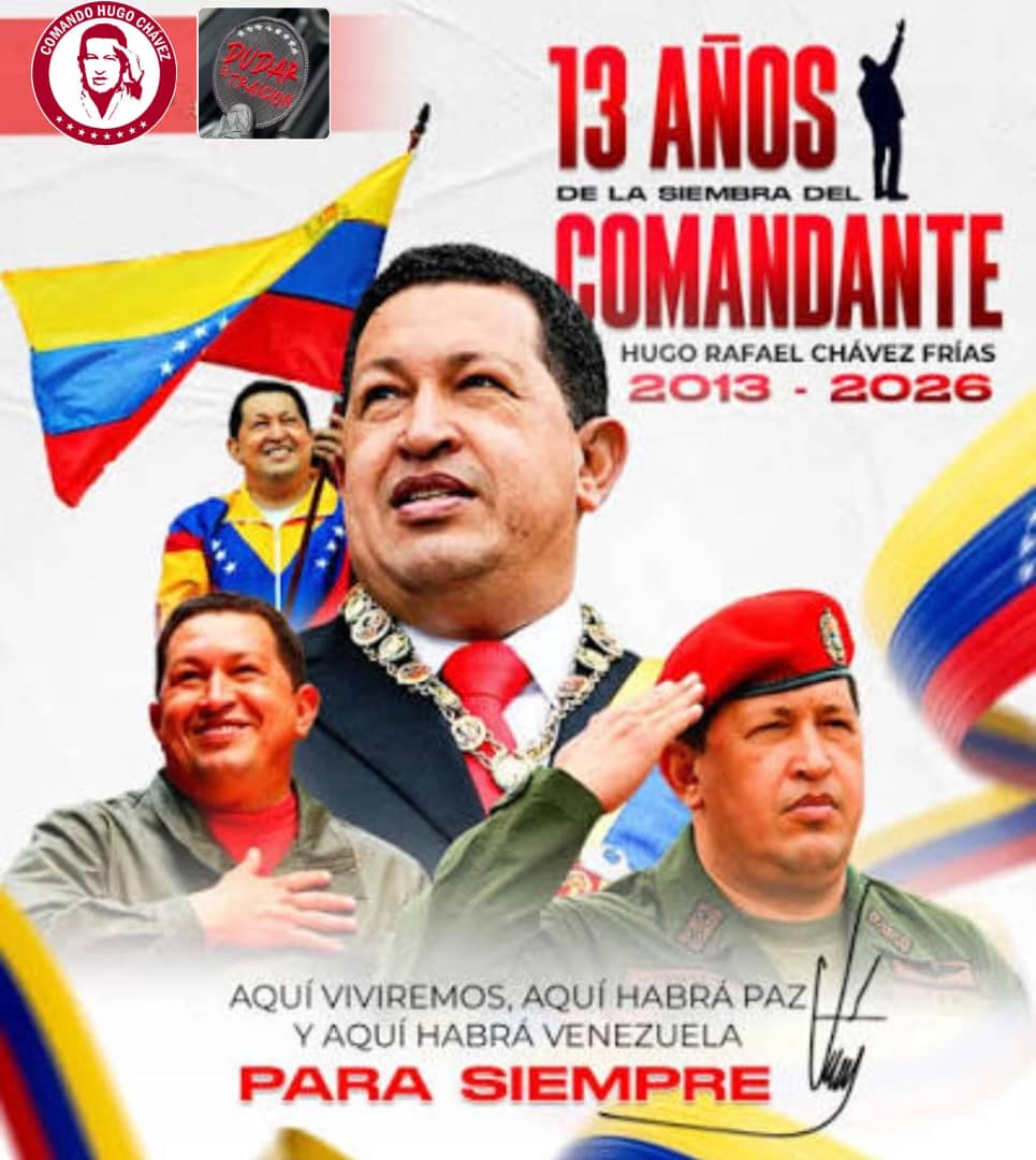 kibou1807's tweet photo. Llegó el 05 de Marzo en condiciones que jamás imaginaría… ¡Chávez cambió mi vida toda! La manera de sentir, andar, analizar, actuar pasaba por su ejemplo, sus ideas. Me hice CHAVISTA y lo sigo siendo a mucha honra ❤️ #ChávezPorAhoraYParaSiempre
#CHCh https://t.co/NdfuN9nWEi