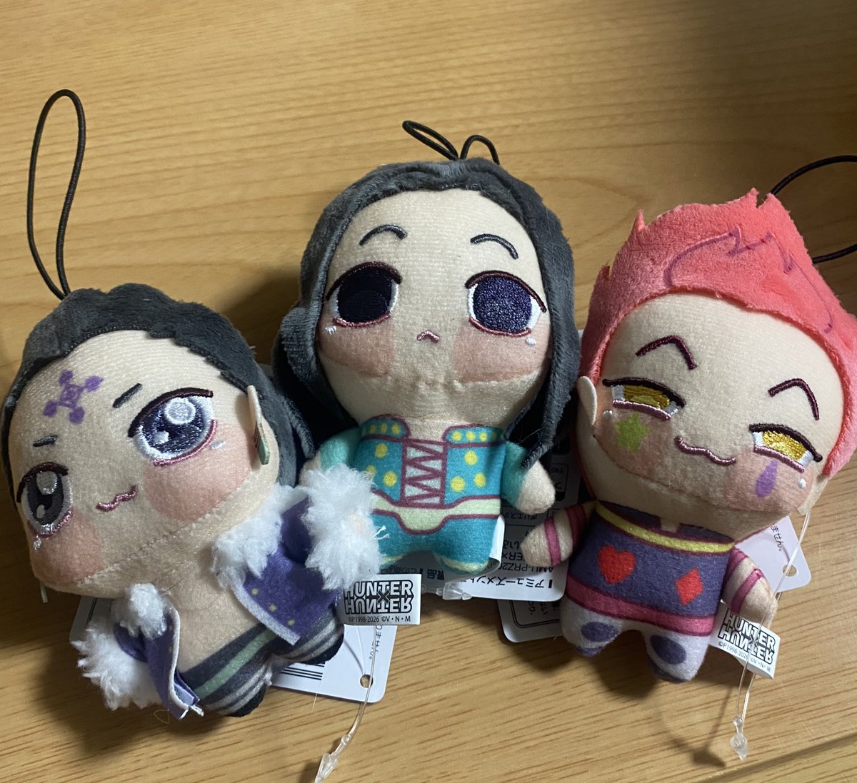 HUNTER×HUNTERちょぴぬいぷち2コンプリートしました！ヒソカの表情一番