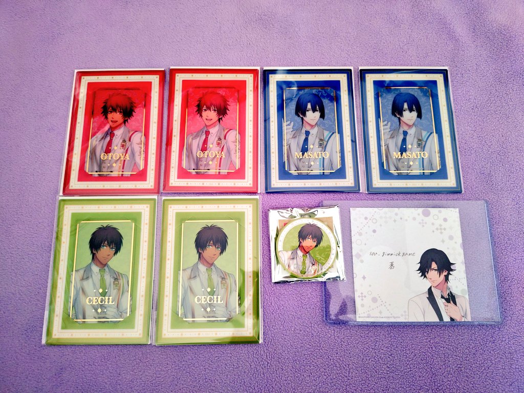 うたプリ ワンダーランド 缶バッジ ステッカー パスポートカード