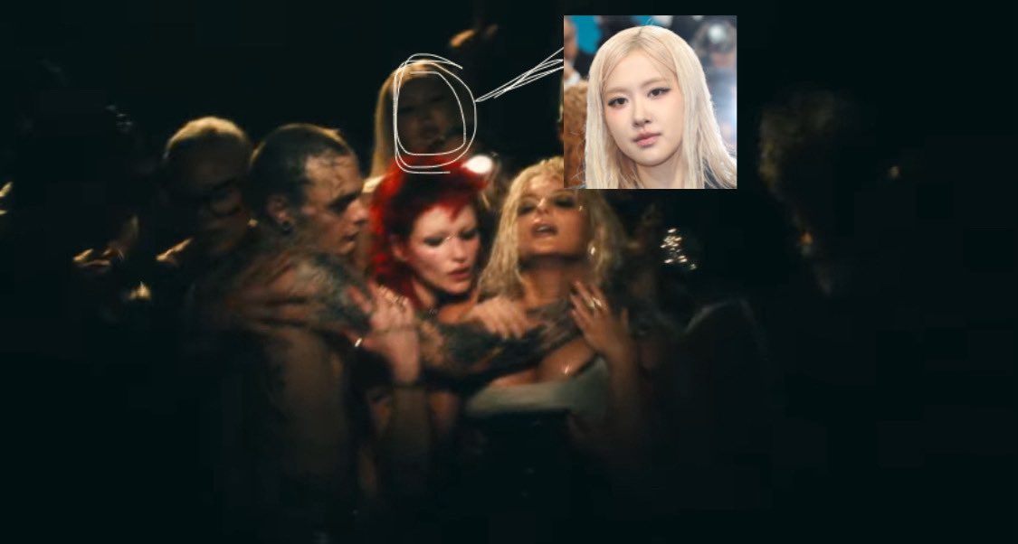 myfreq31's tweet photo. Bebe Rexha recently teased that in the remix version of her album Dirty Blonde, she'll have a collab with Blackpink on her song Hysteria, and Rosé appears in a blurred picture of the visualizer. Her new single NewReligion,will be released this Friday.The album is cming on June 12 https://t.co/MvBpjyj3YK