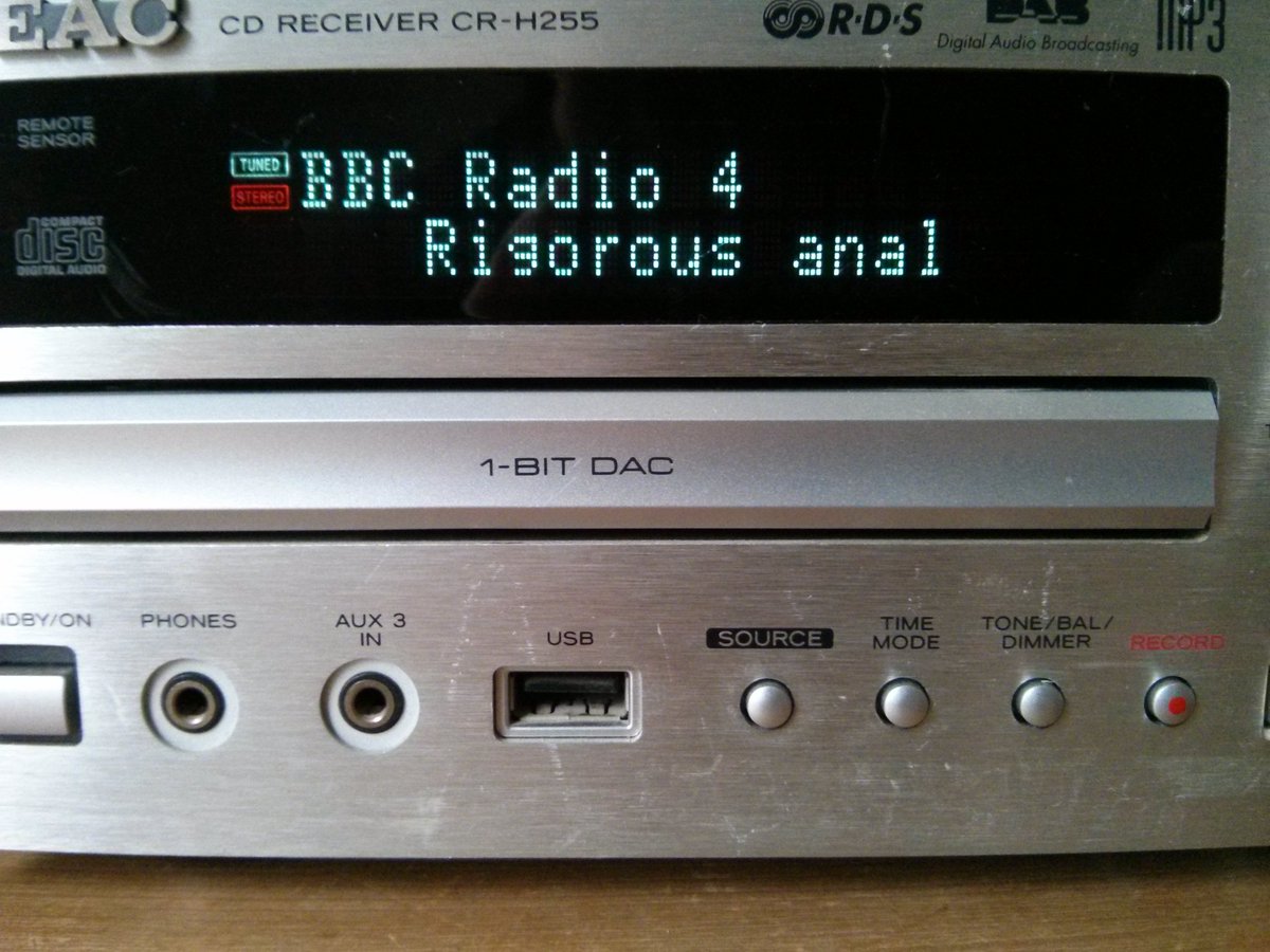 Radio 4 has changed a bit.