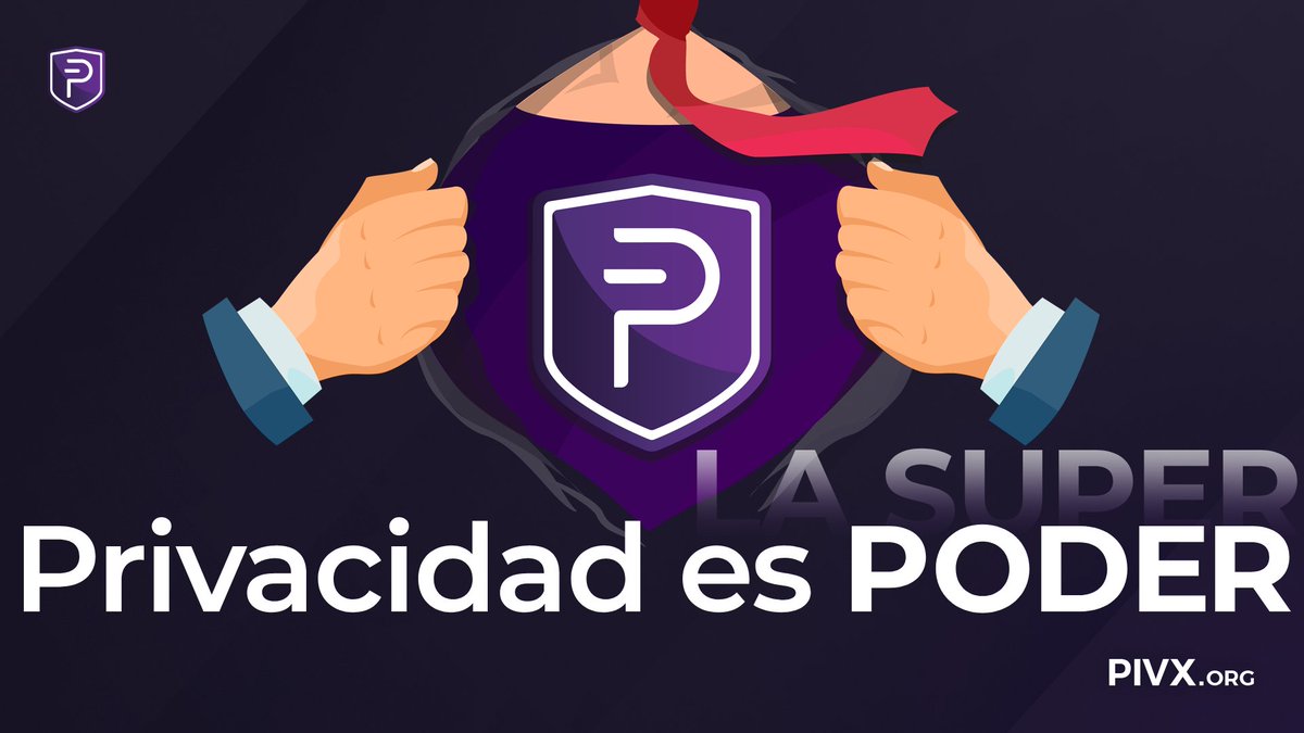 ElenCarrillo's tweet photo. 🔥La Privacidad es PODER🔥
Cuanto más te protejas,
Cuanto más te informes,
Cuanto más la vivas,
Más PODER permanecerá en tus manos.
🔗https://t.co/b7krCgrUDU

#PIVX #PrivacyMatter https://t.co/p5qOnKyQND