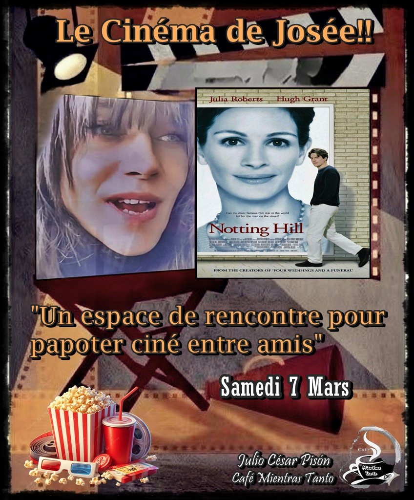 🎬 'Bonjour chers amis. Le samedi 7, j'inaugure ici le "Ciné de Josée". Un espace de rencontre pour commenter et discuter de cinéma entre amis. 
✍️-🇨🇦 Josée Labarre ❤️
facebook.com/josee.labarre.…